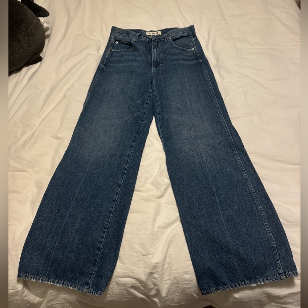 AMO Frida Wide Leg Jeans Admire